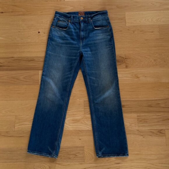 LIKE NEW - Jamie Haller The Kenickie Jean in Distressed Indigo - Picture 2 of 5